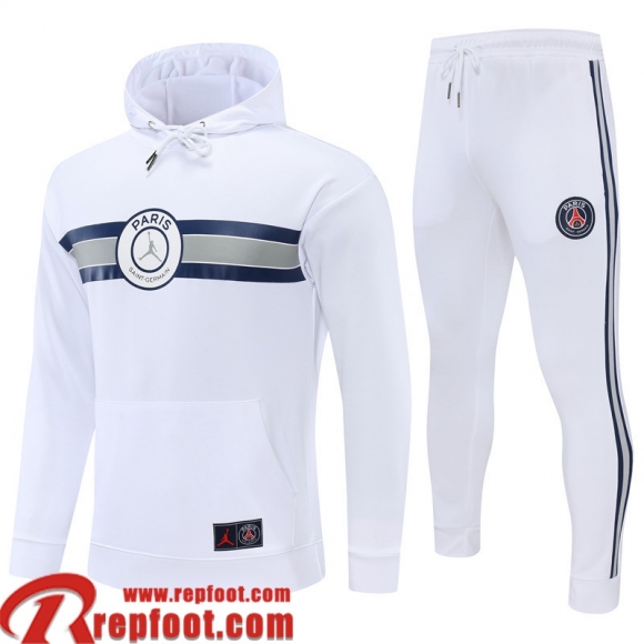 PSG Sweatshirt Foot Blanc Homme 21 22 SW37