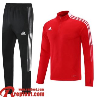 Sport Survetement de Foot rouge Homme 22 23 TG248