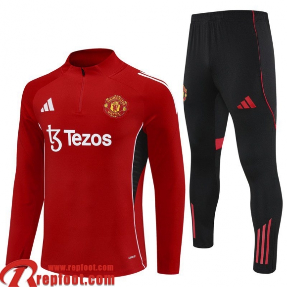 Manchester United Survetement de Foot Homme 2025 2026 A799