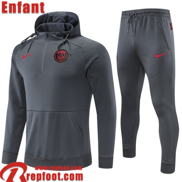 PSG Sweatshirt Foot gris Enfant 22 23 TK258