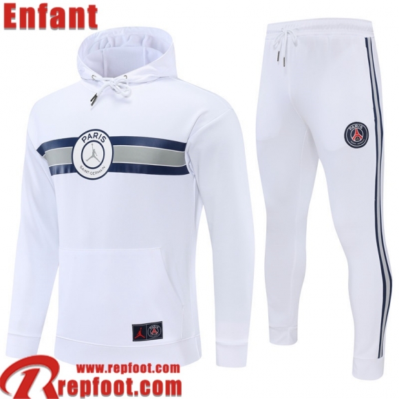 PSG Sweatshirt Foot Blanc Enfant 22 23 TK267