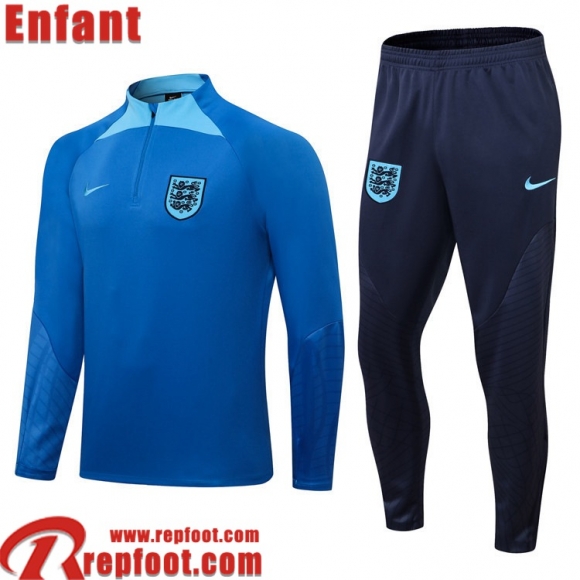 Angleterre Survetement de Foot bleu Enfant 22 23 TK274