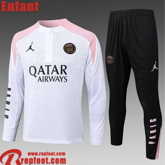 KIT: PSG Survetement de Foot Enfant 2025 2026 C622