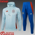 KIT: Espagne Survetement de Foot - Sweat A Capuche Enfant 2025 2026 C632