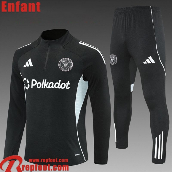 KIT: Inter Miami Survetement de Foot Enfant 2025 2026 C647