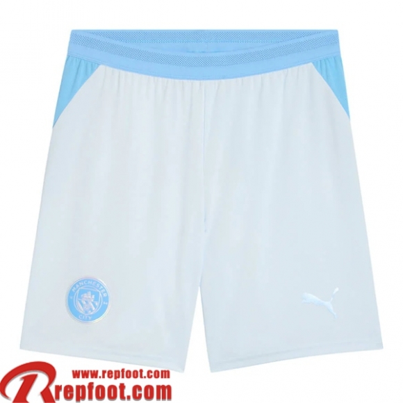 Manchester City Short de Foot Domicile Homme 2026 2027