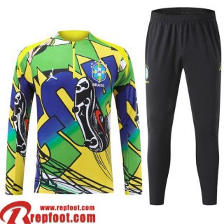 Bresil Survetement de Foot Homme 2026 2027 A1187