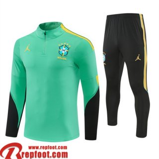 Bresil Survetement de Foot Homme 2026 2027 A1234