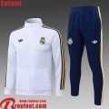 Real Madrid KIT: Veste Foot Enfant 2026 2027 C1081