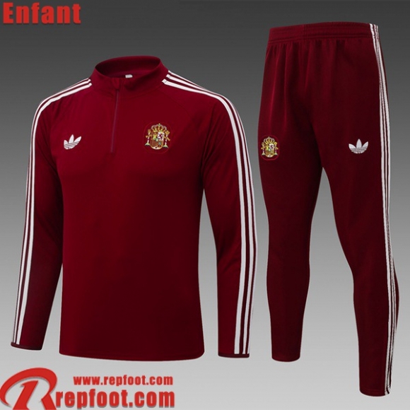 Espagne KIT: Survetement de Foot Enfant 2026 2027 C1087 Espagne KIT: Survetement de Foot Enfant 2026 2027 C1087
