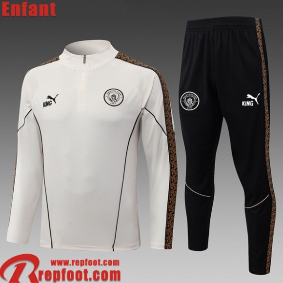 Manchester City KIT: Survetement de Foot Enfant 2026 2027 C1089
