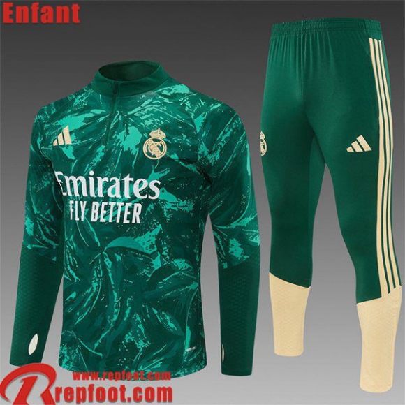 Real Madrid KIT: Survetement de Foot Enfant 2026 2027 C1108