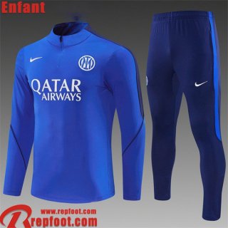 Inter Milan KIT: Survetement de Foot Enfant 2026 2027 C1117