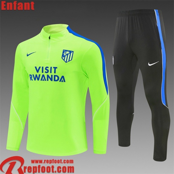 Atletico Madrid KIT: Survetement de Foot Enfant 2026 2027 C1122