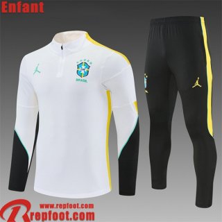 Bresil KIT: Survetement de Foot Enfant 2026 2027 C1127
