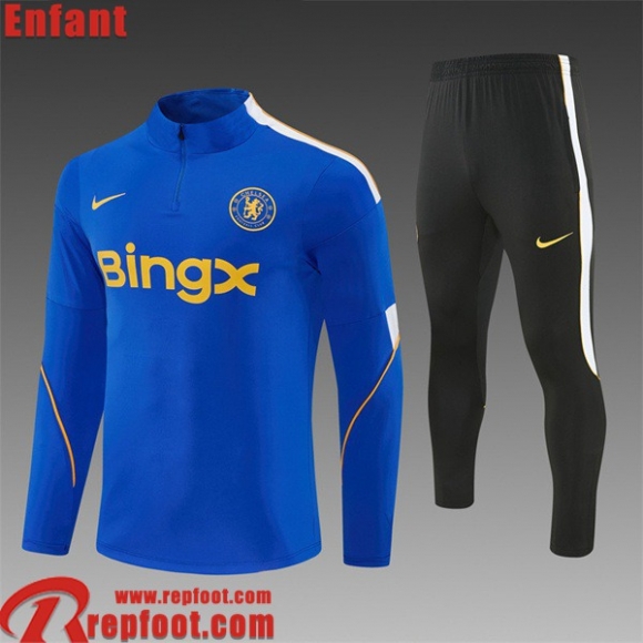 Chelsea KIT: Survetement de Foot Enfant 2026 2027 C1131