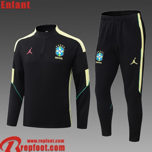 Bresil KIT: Survetement de Foot Enfant 2026 2027 C1143