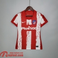 Atletico Madrid Maillot de foot Domicile Donna 21 22  Atletico Madrid Maillot de foot Domicile Donna 21 22