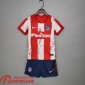 Atletico Madrid Maillot de foot Domicile Bambini 21 22  Atletico Madrid Maillot de foot Domicile Bambini 21 22