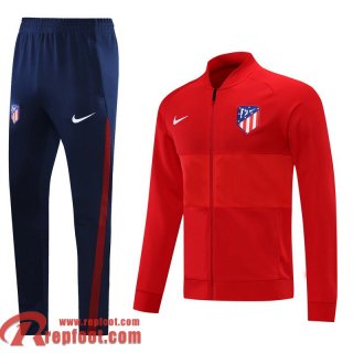 Atletico Madrid Veste de Foot rouge Uomo 21 22 JK71