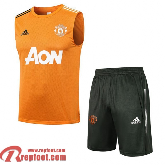 Manchester United Sans manches jaune Uomo 21 22 PL91