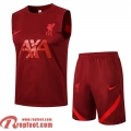 Liverpool Sans manches Rouge foncé Uomo 21 22 PL94