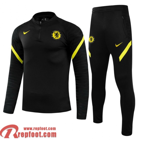 Chelsea Survetement de Foot noir Uomo 21 22 TG33