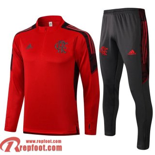 Flamenco Survetement de Foot rouge Uomo 21 22 TG36