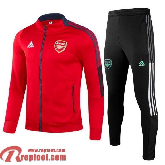 Arsenal Survetement de Foot rouge Bambini 21 22 TK36