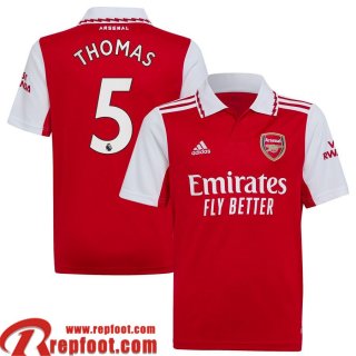 Arsenal Maillot De Foot Domicile Homme 22 23 Thomas 5