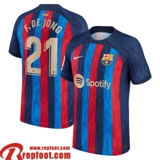 Barcelona Maillot De Foot Domicile Homme 22 23 Frenkie de Jong 21