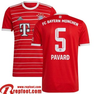 Bayern Munich Maillot De Foot Domicile Homme 22 23 Pavard 5