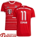 Bayern Munich Maillot De Foot Domicile Homme 22 23 Coman 11