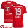 Bayern Munich Maillot De Foot Domicile Homme 22 23 Davies 19