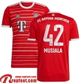 Bayern Munich Maillot De Foot Domicile Homme 22 23 Musiala 42  Bayern Munich Maillot De Foot Domicile Homme 22 23 Musiala 42
