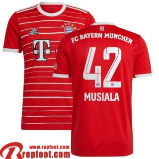 Bayern Munich Maillot De Foot Domicile Homme 22 23 Musiala 42