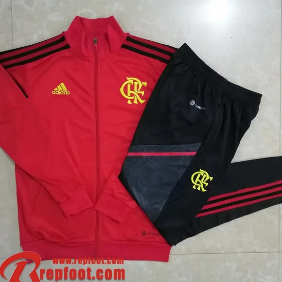 Flamengo Veste Foot rouge Homme 22 23 JK409