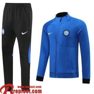 Inter Milan Veste Foot bleu Homme 22 23 JK438