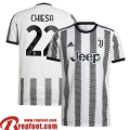 Juventus Maillot De Foot Domicile Homme 22 23 Chiesa 22