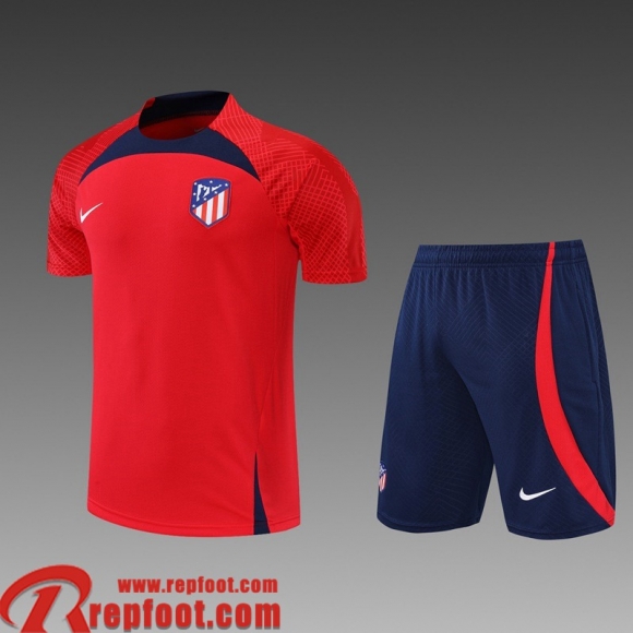 Atletico Madrid T-Shirt rouge Homme 22 23 PL448  Atletico Madrid T-Shirt rouge Homme 22 23 PL448