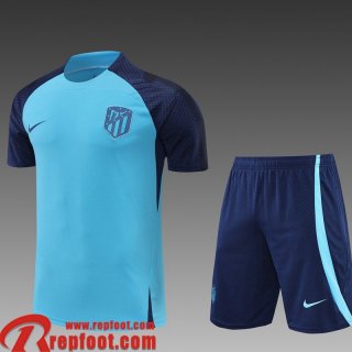 Atletico Madrid T-Shirt bleu Homme 22 23 PL453