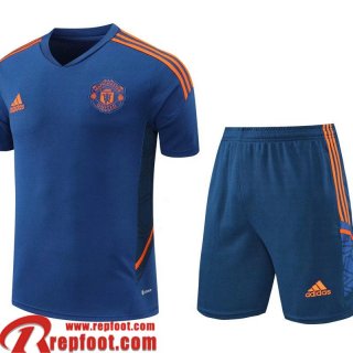 Manchester United T-Shirt bleu Homme 22 23 PL469