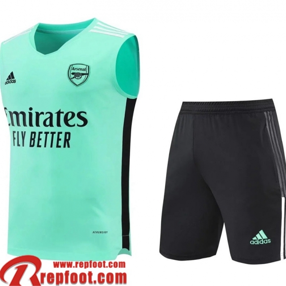 Arsenal Sans manches vert Homme 22 23 PL478