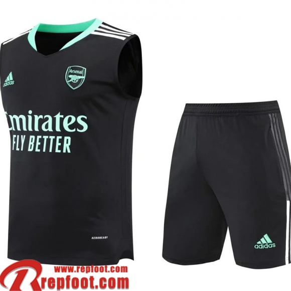 Arsenal Sans manches noir Homme 22 23 PL479