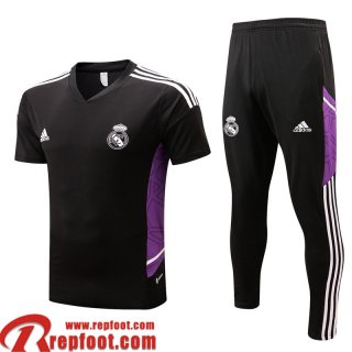 Real Madrid T-Shirt noir Homme 22 23 PL519