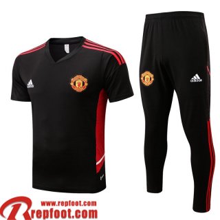 Manchester United T-Shirt noir Homme 22 23 PL522