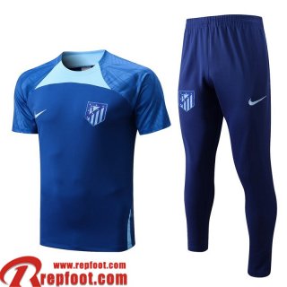 Atletico Madrid T-Shirt bleu Homme 22 23 PL535