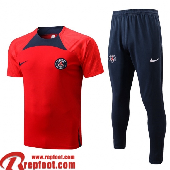 PSG T-Shirt rouge Homme 22 23 PL536