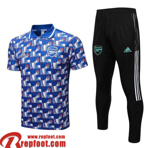 Arsenal Polo foot bleu Homme 22 23 PL546 Arsenal Polo foot bleu Homme 22 23 PL546