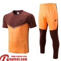 Sport T-Shirt marron orangé Homme 22 23 PL549